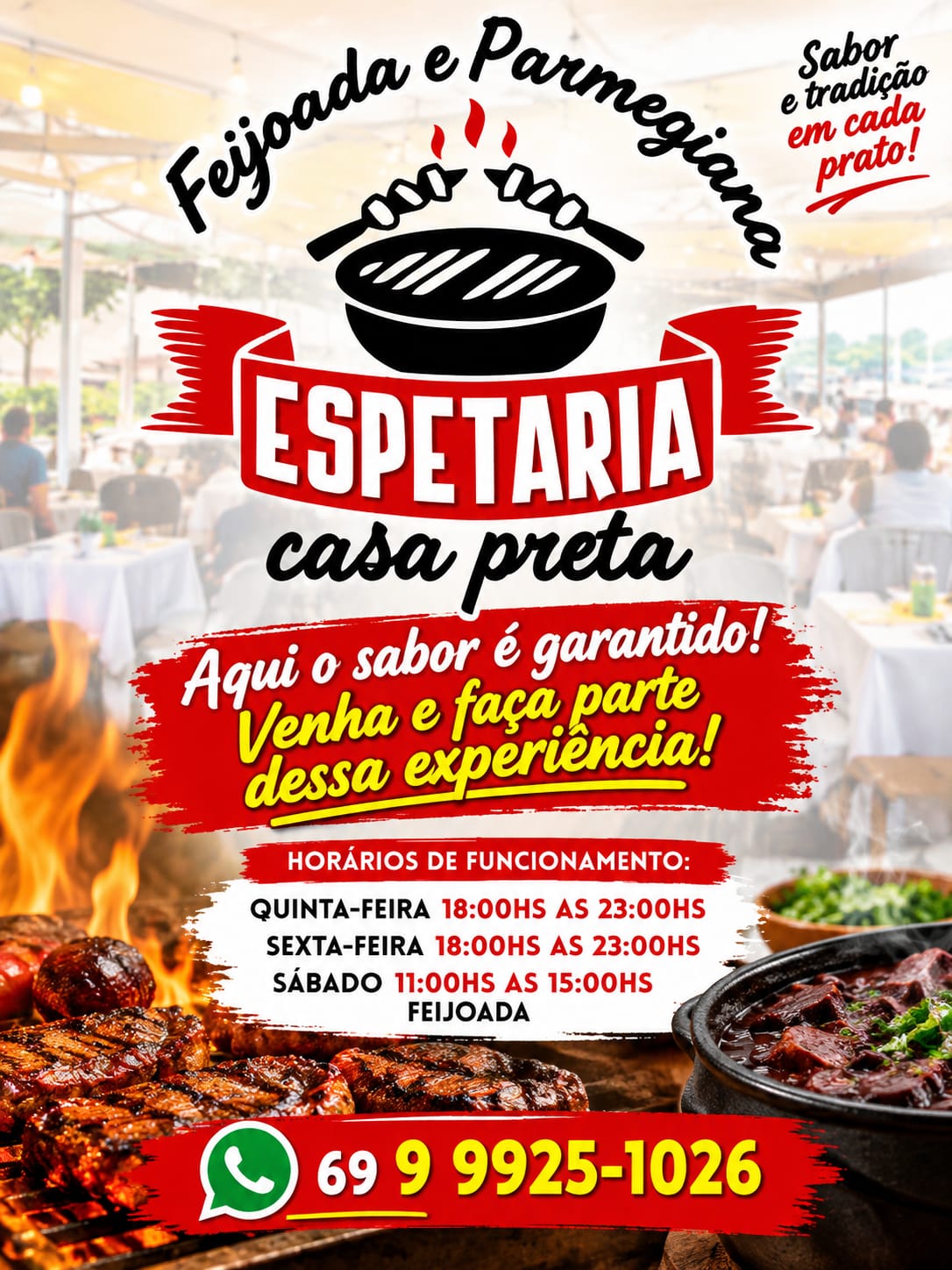 ESPETARIA CASA PRETA